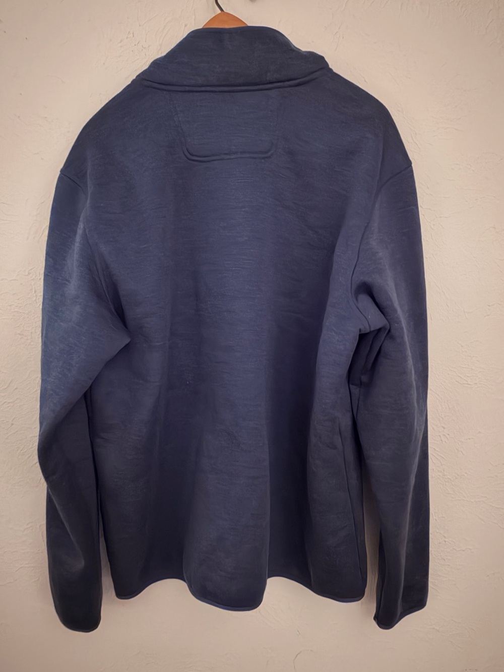 The North Face Men’s Navy Snap-Neck Fleece Pullover - Picture 2 of 3